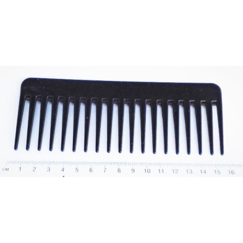 Műanyag bontófésű különböző színben 15cm-es