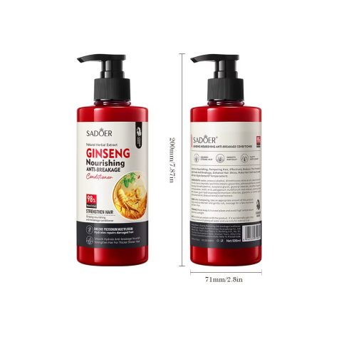 Sadoer Ginzenges hajhullás elleni hajbalzsam 500ml