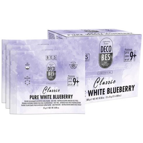 DECO BES Blueberry Classic szőkítőpor  9+árnyalat 25g