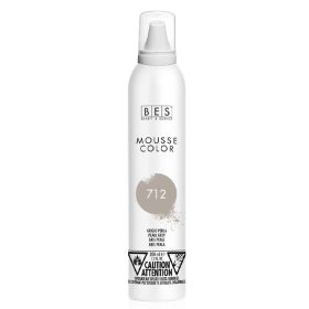 BES Mousse Color 712 (gyöngyszürke) színezőhab 200ml