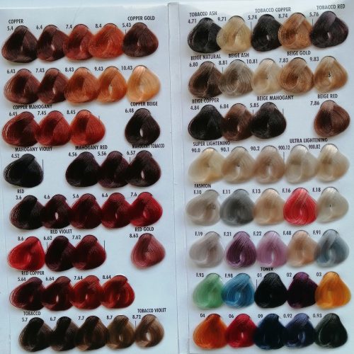 BES HI-FI hajfesték 5.6 intenzív vörös világos gesztenyebarna 100ml