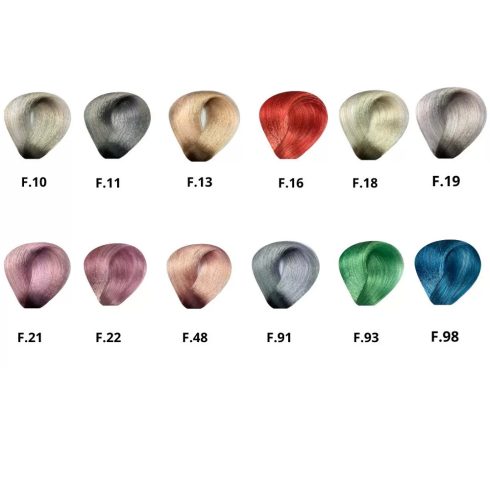 BES HI-FI hajfesték F.19 ezüst 100ml