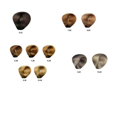 BES HI-FI hajfesték 9.83 karamell szőke 100ml