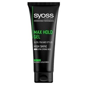   Syoss Max Hold hajformázó zselé extra erős tartással 250ml