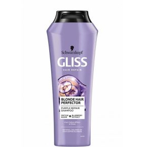   Gliss hamvasító-regeneráló sampon Blonde Hair Perfector 250ml