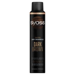 Syoss Dark Brown szárazsampon barna hajra 200ml