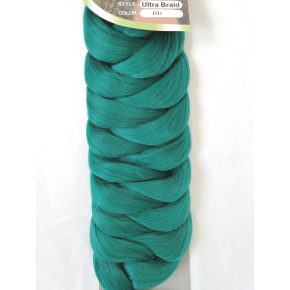   Kanekalon műhaj afro fonáshoz 200cm hosszú tengerzöld 165g